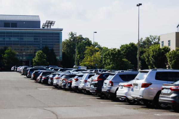 Row of Parked Cars