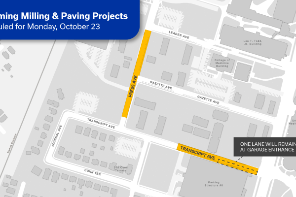Paving Project Map
