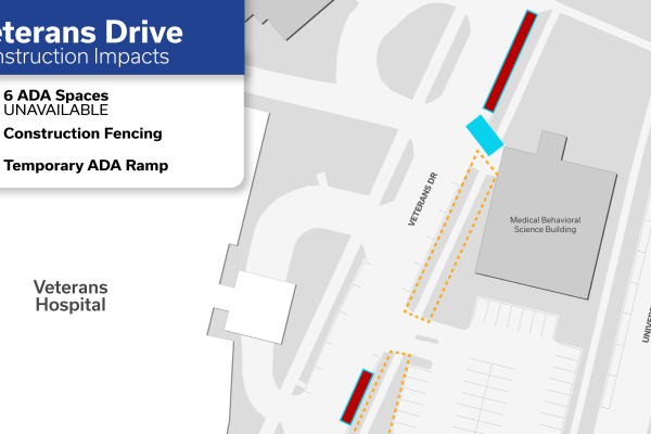 Impacted ADA spaces