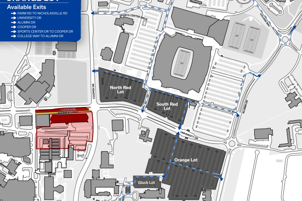 Kroger Field Exit Options