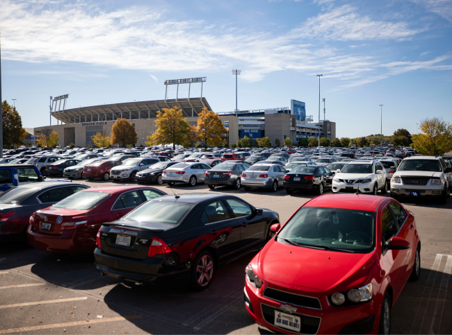 Parking at Kroger Field