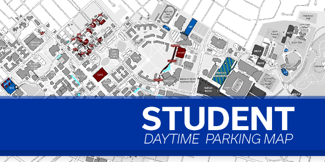 Student daytime parking map