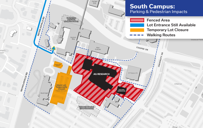 South Campus Parking & Pedestrian Impacts