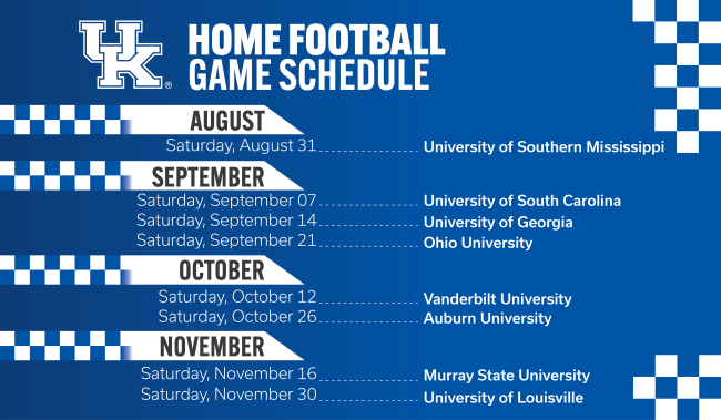 Football Game Schedule