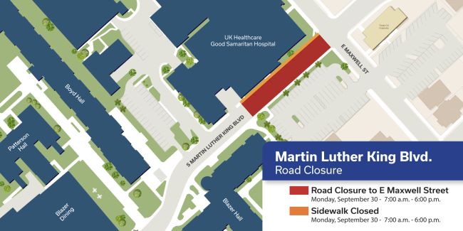 MLK Blvd. Closure