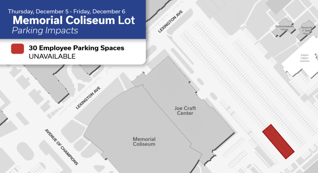 Memorial Coliseum Lot