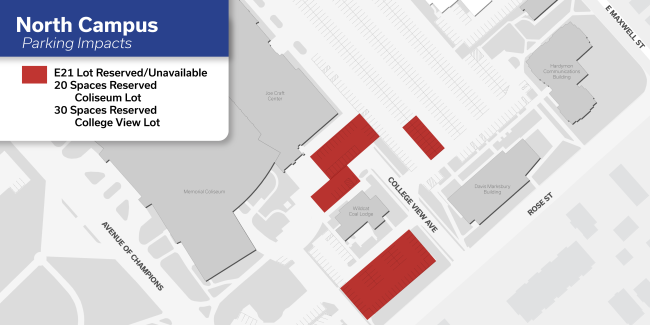 North Campus Parking Impacts