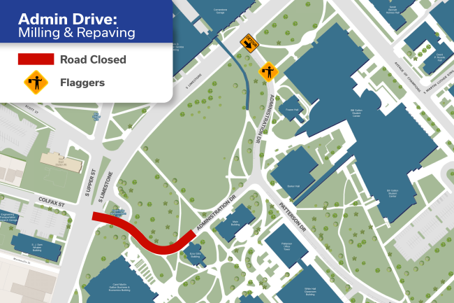 ADMIN DRIVE CLOSURE