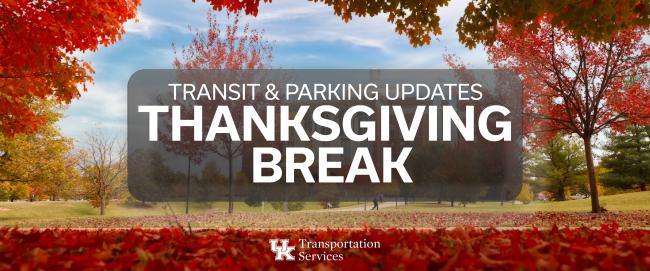 Thanksgiving Break Graphic