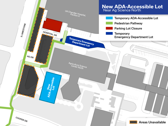 New ADA-Accessible Lot Location