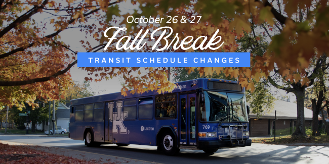 Fall Break Buses