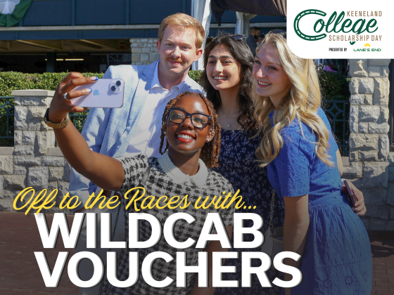 Off to the races with Wildcab Voucher