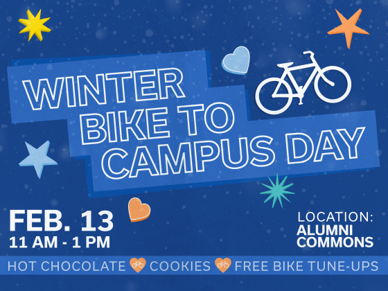 Feb. 13 Winter Bike to Campus
